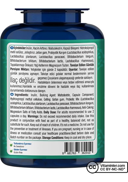 Probiyotik Prebiyotik 30 Kapsül modelleri