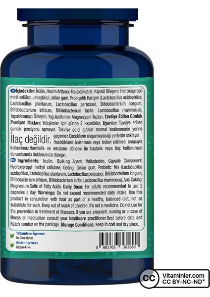 Probiyotik Prebiyotik 60 Kapsül modelleri