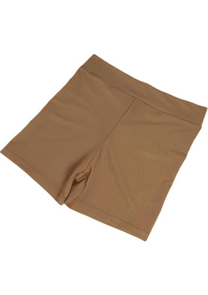 Kadınlar Flex Şort Yoga Spandex Biker Şort Mayo L Haki (Yurt Dışından)