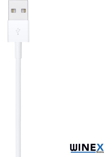 Usba To Lightning 1m Kablolu Şarj Aleti Set Beyaz