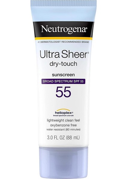 Ultra Sheer Dry-Touch SPF55 Güneş Koruyucu 88ML