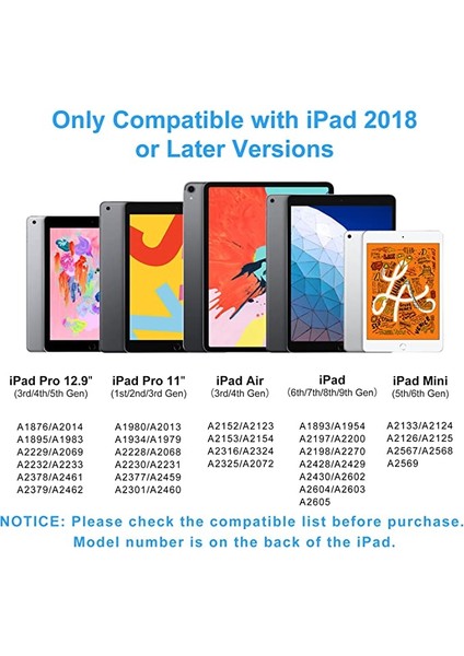 Apple iPad Uyumlu Avuç Içi Reddetmeli Dokunmatik Özel Yazı Çizim Kalemi