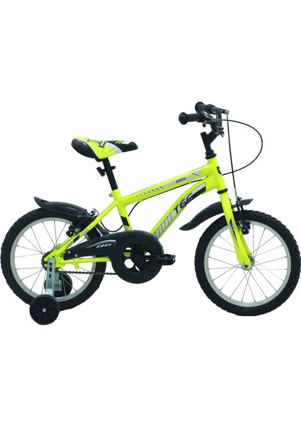 Tec Ares 16" Jant Vitessiz V-Fren Sarı Çocuk Bisikleti