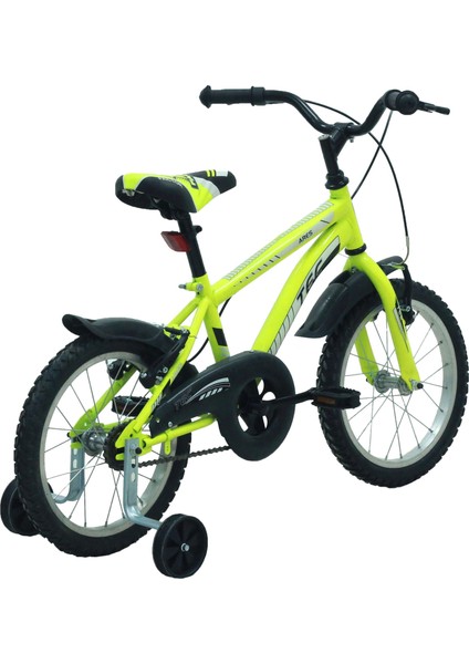 Tec Ares 16" Jant Vitessiz V-Fren Sarı Çocuk Bisikleti