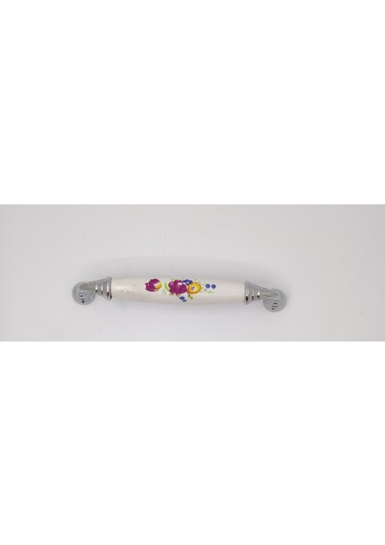 Mutfak Dolap Çekmece Kapak Mobilya Kulbu 128 mm Lüks Metal Kulp (Krom Renk)