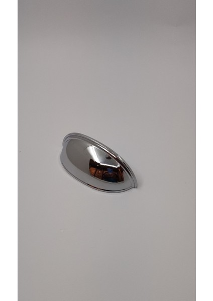 Kulp Mutfak Dolap Çekmece Kapak Mobilya Kulbu 64 mm Lüks Metal Kulp (Krom Renk)
