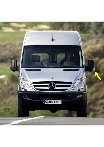 Mercedes Benz Sprinter 2007-2016 Sol Yan Dış Dikiz Aynası Üst Büyük Elektrikli Isıtmalı A0028111533