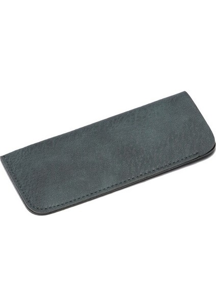 Pu Deri Taşınabilir Gözlük Kılıfı Katlanabilir Gözlük Kutusu (Yurt Dışından)