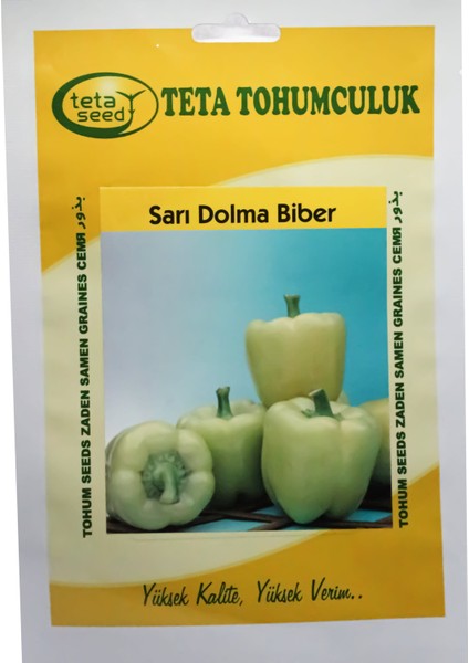 Sarı Dolma Biber Tohumu