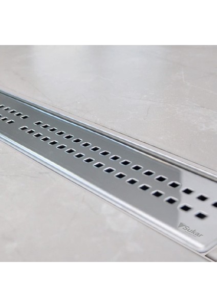 Line 6 Cube 60 cm Izgaralı Krom Duş Kanalı 1156-1006000-01 fiyatları