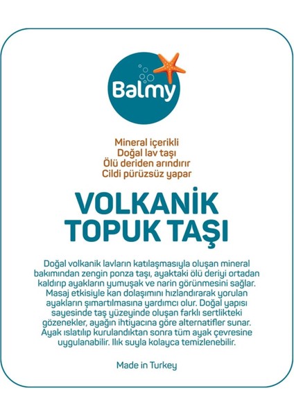 Volkanik Topuk Taşı