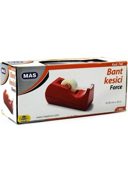 Force Bant Kesme Makinesi Kırmızı Bant Kesici Kod: 740