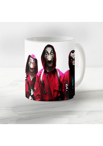 La Casa De Papel Model 3 Kupa Bardak