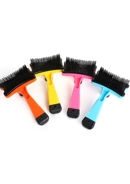 Evcil Hayvan Kedi Köpek Tüy Toplayıcı Otomatik Tuşlu Pet Tarak modelleri