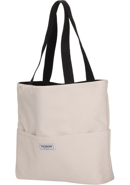 Çift Gözlü Kanvas Tote Bag (Yurt Dışından)