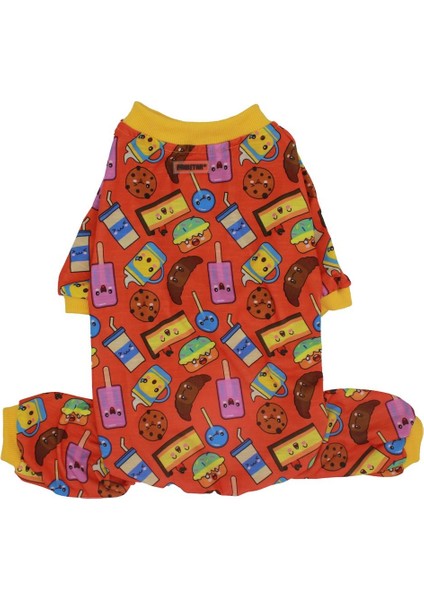 Candy Küçük Köpek Penye Tulum Pijama
