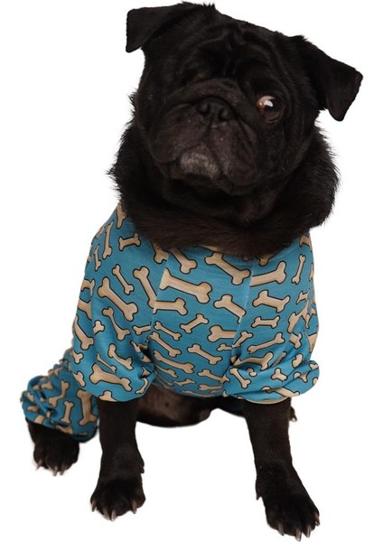 Bones Küçük Köpek Penye Tulum Pijama