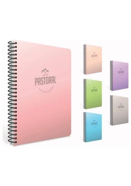 Defter A4 120 Yp Çizgisiz Pp Kapak Pastoral 6076 Gıpta