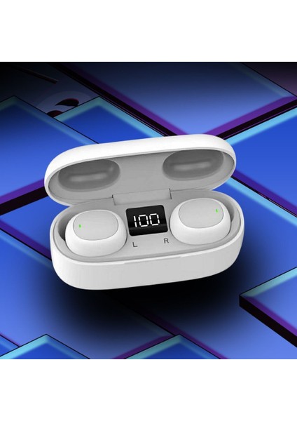 Tws Kablosuz Bluetooth Uyumlu 5.0 Mini Spor Kulaklık - Siyah (Yurt Dışından)