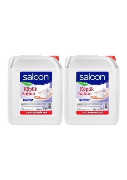 Köpük Sabun Şeffaf Floral  5 L