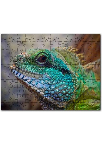 Nilüferler Arasında Yatan Kadın ve Kılıcı 120 Parça Puzzle Yapboz Mdf (Ahşap)