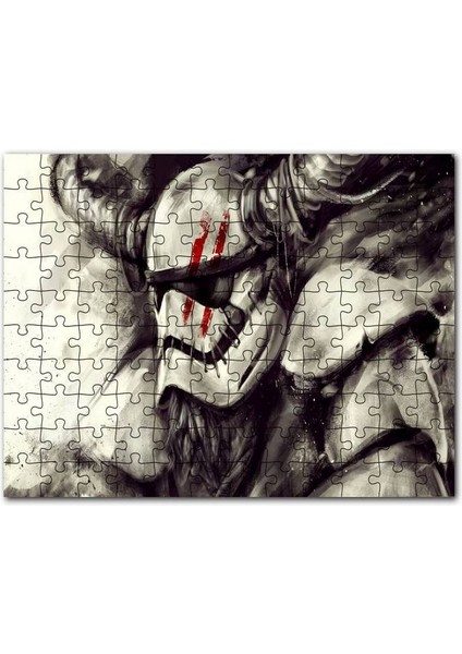 Üzüm ve Şarap Sürahi Görseli 120 Parça Puzzle Yapboz Mdf (Ahşap)