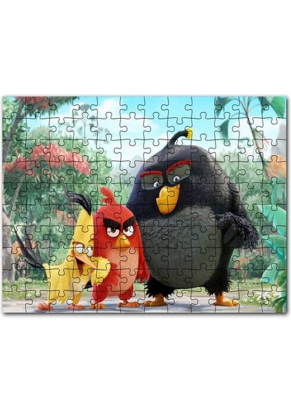 Kucakta Uyuyan Çocuklar 120 Parça Puzzle Yapboz Mdf (Ahşap)