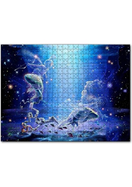 Çekya Prag Karl Köprüsü 120 Parça Puzzle Yapboz Mdf (Ahşap)