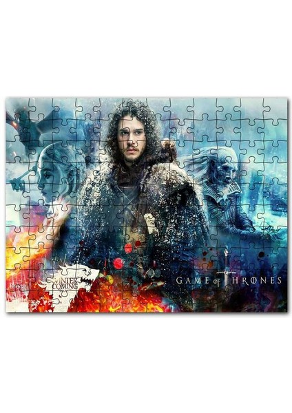 Baygın Adam Kurukafalar ve Uçaklar Illüstrasyon 120 Parça Puzzle Yapboz Mdf (Ahşap)