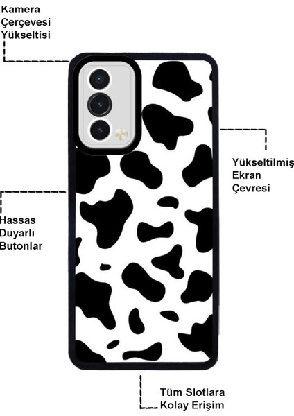 Oppo A54 Kapak Kamera Korumalı Şapka Desenli Ultra Ince Silikon Kılıf