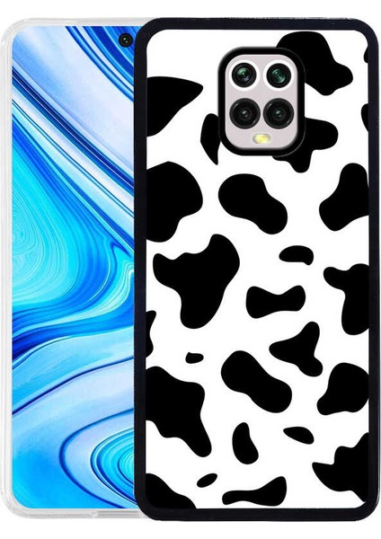 Xiaomi Redmi Note 9 Pro Kapak Kamera Korumalı Inek Desenli Ultra Ince Silikon Kılıf