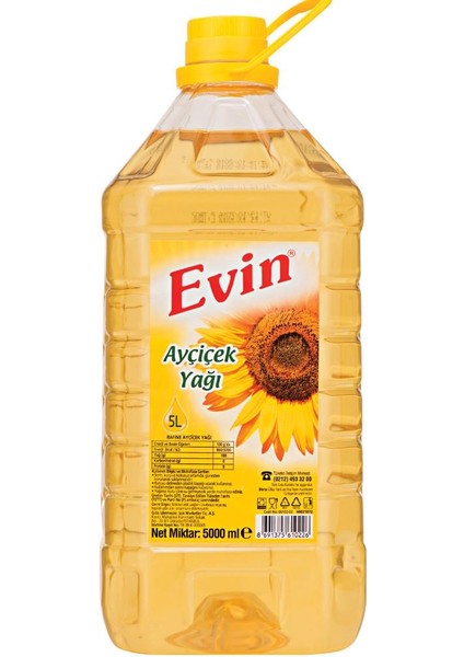 Ayçiçek Yağı 5 lt