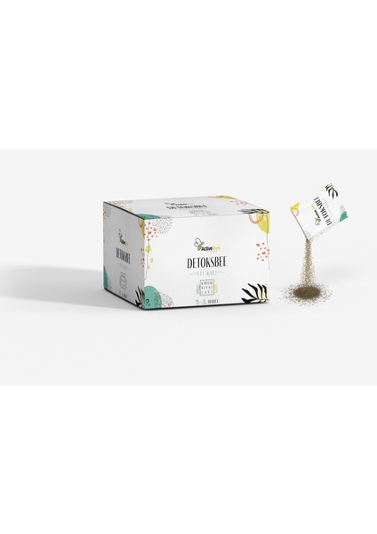 DetoksBee Form Çay Özel Formül Tek Kullanımlık Kolay İçimlik 30 Paket