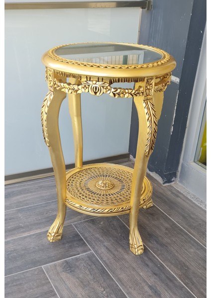 Oymalı Yan Sehpa