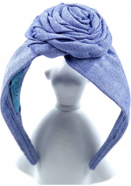 Gül Figür Aksesuarlı Denim Taç GKT01 modelleri