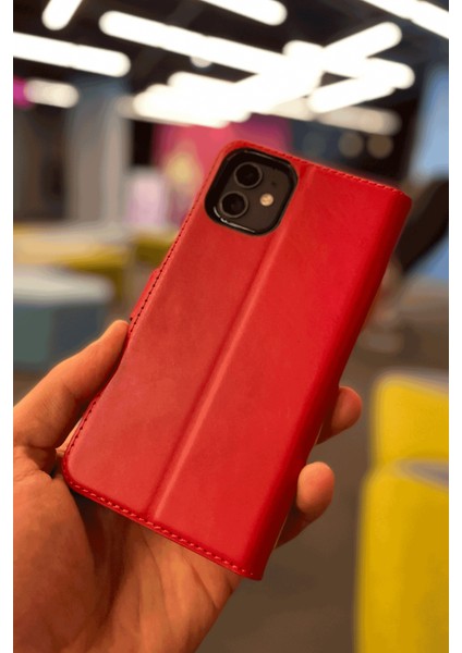 Infinix Note 7 Cüzdanlı Kapaklı Kılıf Kartlıklı Standlı Kopçalı