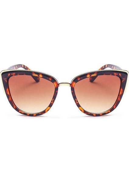 Cat Eye UV400 Güneş Gözlüğü Kahverengi (Yurt Dışından) modelleri