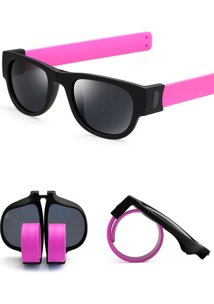 Kişiselleştirilmiş Moda Polarize Güneş Gözlüğü Pembe (Yurt Dışından)