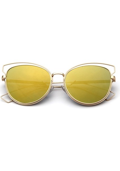 Metal Çerçeve Kedi Göz Güneş Gözlüğü Style1 (Yurt Dışından)
