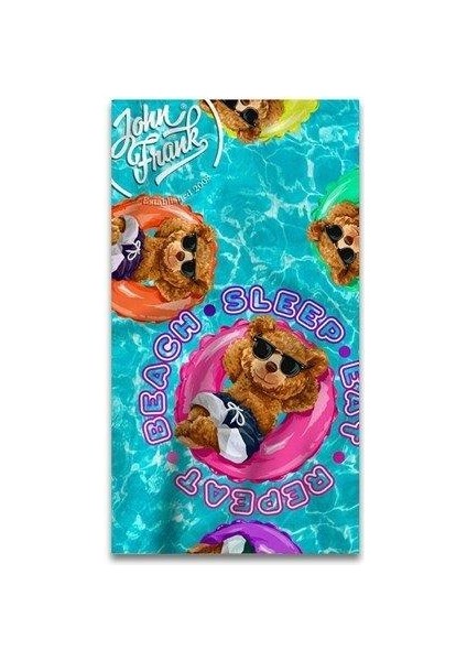 John Frank Floaties Plaj Havlusu