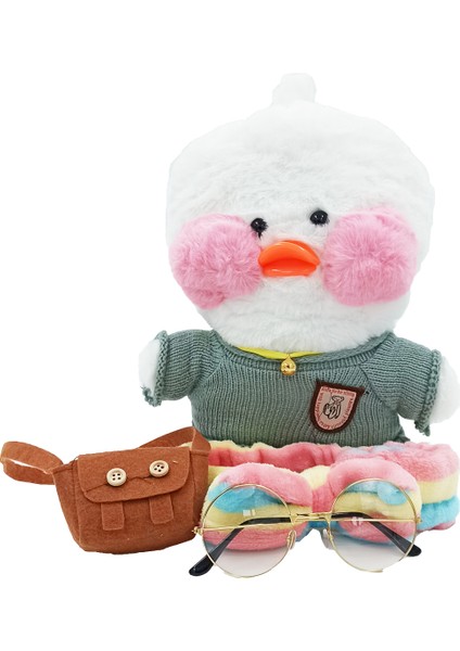 PopŞeker Lalafanfan Duck Sevimli Ördek Lalafanfan Peluş Oyuncak 32CM. modelleri