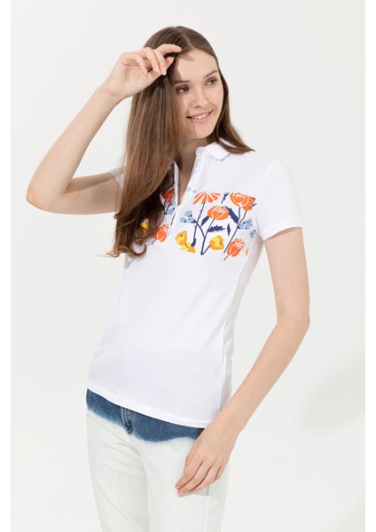 Kadın Mavi T-Shirt 50248995-VR212 modelleri
