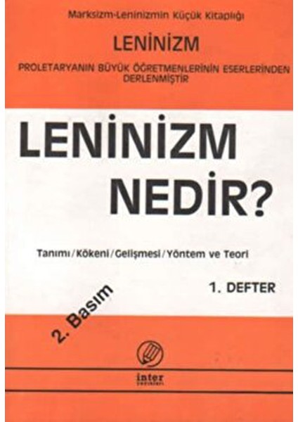 Leninizm Nedir? 1. Defter