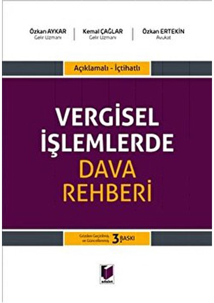 Vergisel Işlemlerde Dava Rehberi - Kemal Çağlar