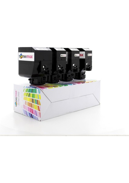 Lexmark CS720 - CS725 Muadil Toner Takım - Yüksek Kapasiteli