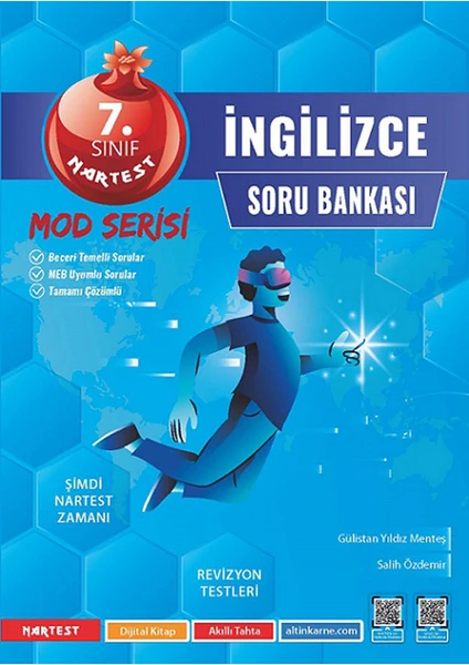 Nartest Yayınevi 7. Sınıf Mod İngilizce Soru Bankası