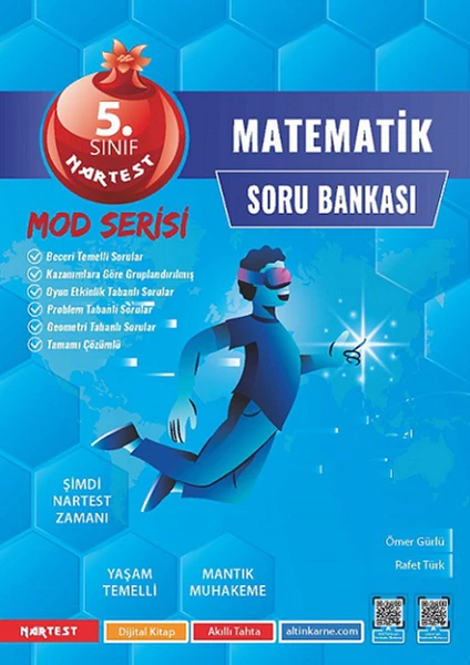 Nartest Yayınevi 5. Sınıf Mod Matematik Soru Bankası