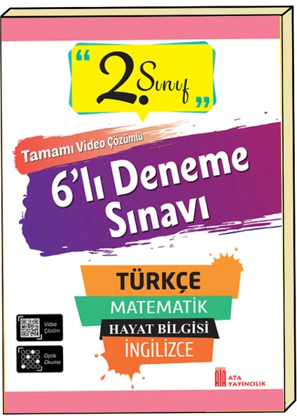 Ata Yayıncılık 2.Sınıf 6'Lı Deneme Sınavı