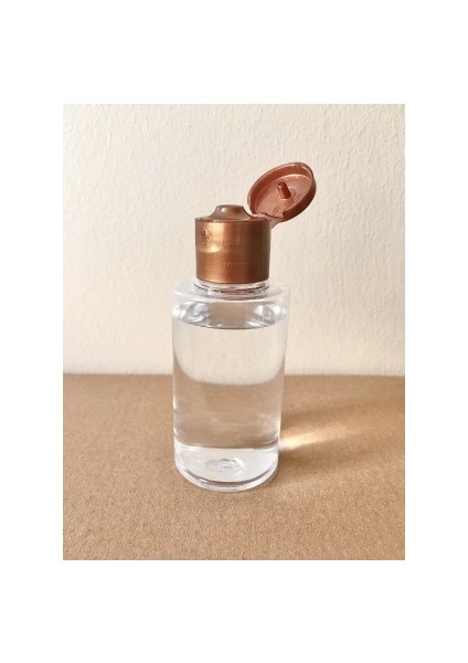 sizeuyduk 50 ml Bronz Fliptop Kapak OM62 Dezenfektan - Kolonya - Parfüm Boş Şişesi fiyatları