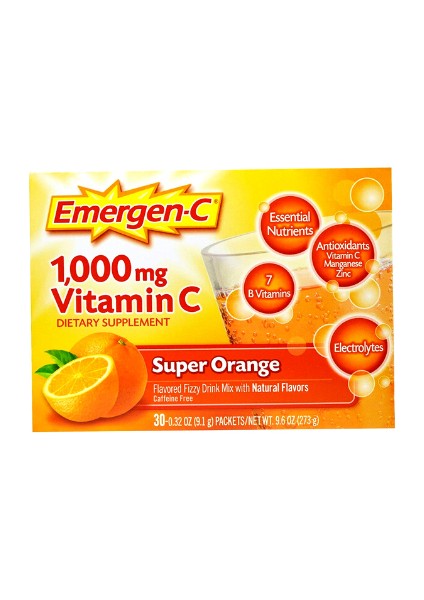 Vitamin C Drink Mix - Super Orange - 30CT 1000MG